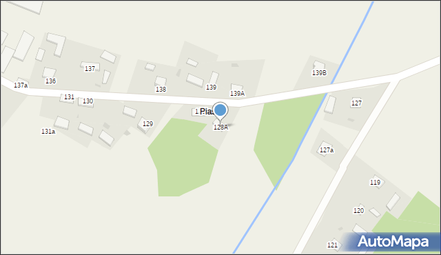 Gnojno, Gnojno, 128A, mapa Gnojno