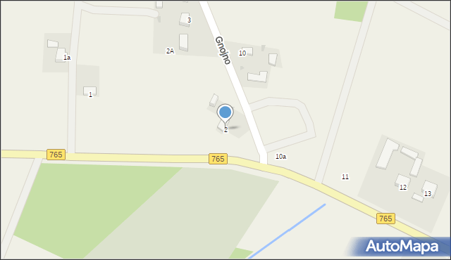 Gnojno, Gnojno, 2, mapa Gnojno