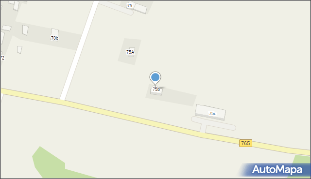 Gnojno, Gnojno, 75b, mapa Gnojno