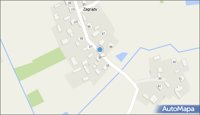 Gnojno, Gnojno, 96, mapa Gnojno