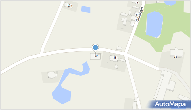 Gnuszyn, Gnuszyn, 40, mapa Gnuszyn