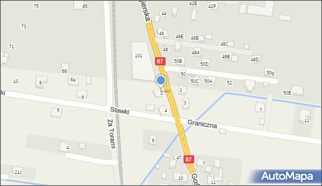 Barcice Dolne, Gościniec, 2, mapa Barcice Dolne