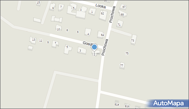 Chojnice, Goedtke Isaaka Gottfryda, 1, mapa Chojnic
