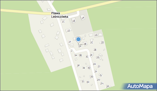 Chojnów, Gościniec Warecki, 3, mapa Chojnów