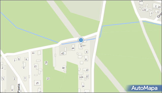 Czarnów, Gościniec, 4, mapa Czarnów