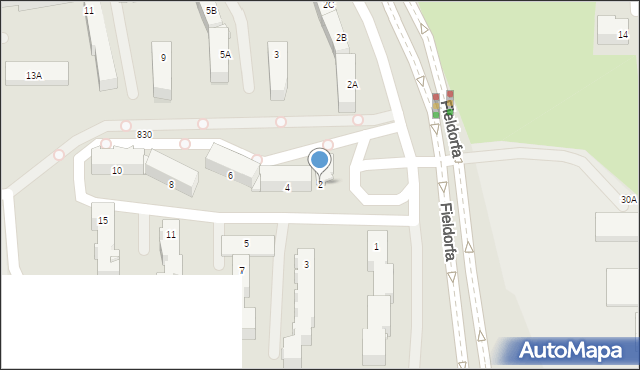 Częstochowa, Gombrowicza Witolda, 2, mapa Częstochowy