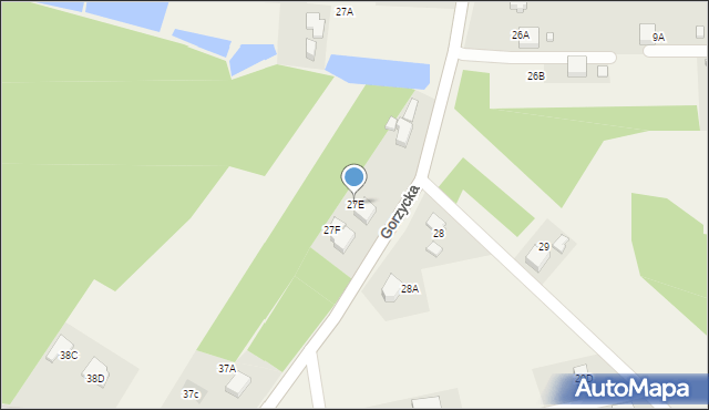 Czyżowice, Gorzycka, 27E, mapa Czyżowice