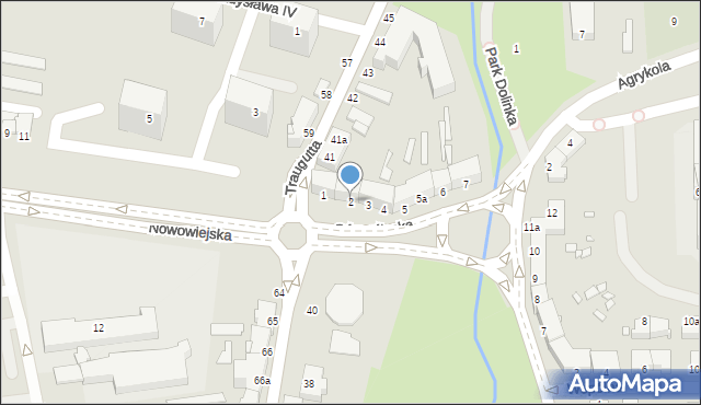 Elbląg, Górnośląska, 2, mapa Elbląga