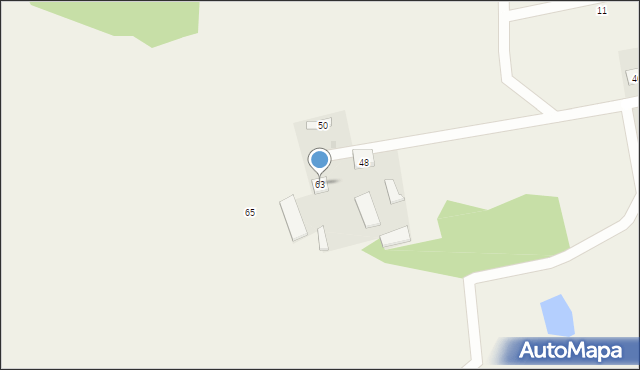 Giełczyn, Górzysta, 63, mapa Giełczyn