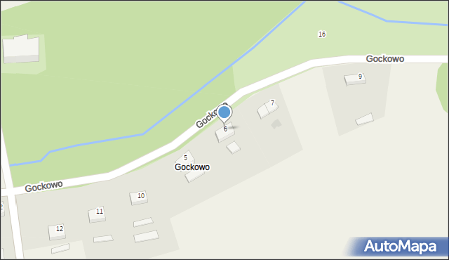 Gockowo, Gockowo, 6, mapa Gockowo