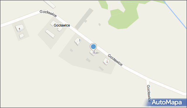 Gocławice, Gocławice, 2/1, mapa Gocławice