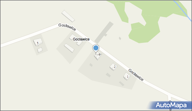 Gocławice, Gocławice, 3/2, mapa Gocławice