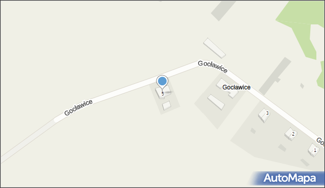 Gocławice, Gocławice, 5, mapa Gocławice