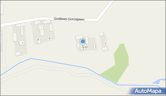 Godlewo-Gorzejewo, Godlewo-Gorzejewo, 3, mapa Godlewo-Gorzejewo