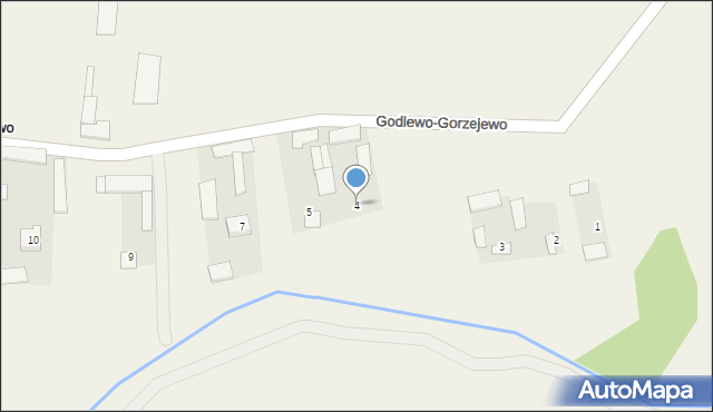 Godlewo-Gorzejewo, Godlewo-Gorzejewo, 4, mapa Godlewo-Gorzejewo