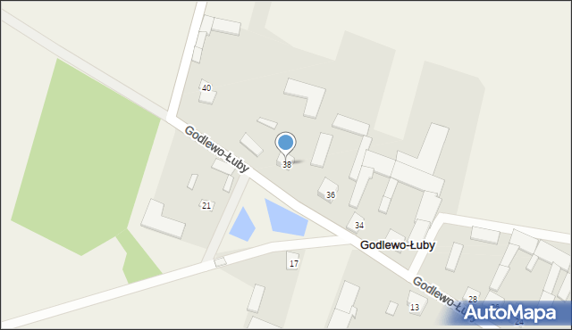 Godlewo-Łuby, Godlewo-Łuby, 38, mapa Godlewo-Łuby