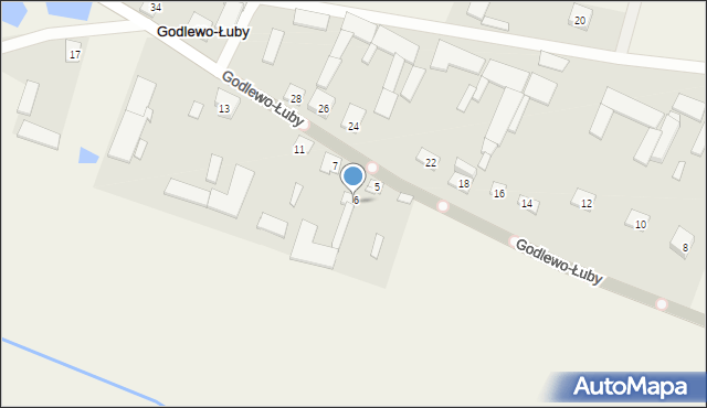 Godlewo-Łuby, Godlewo-Łuby, 7A, mapa Godlewo-Łuby