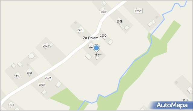 Godowa, Godowa, 292, mapa Godowa