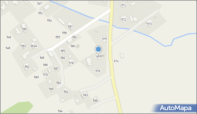 Godowa, Godowa, 577, mapa Godowa