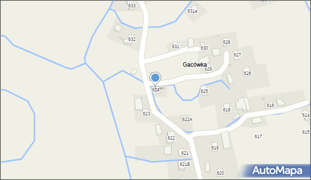 Godowa, Godowa, 624, mapa Godowa