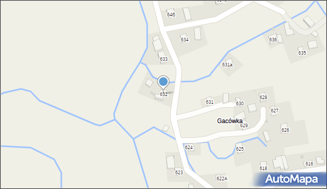 Godowa, Godowa, 632, mapa Godowa