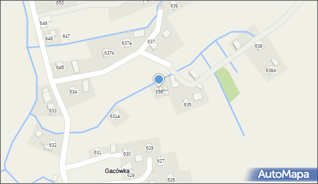 Godowa, Godowa, 636, mapa Godowa