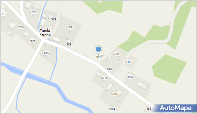 Godowa, Godowa, 691, mapa Godowa