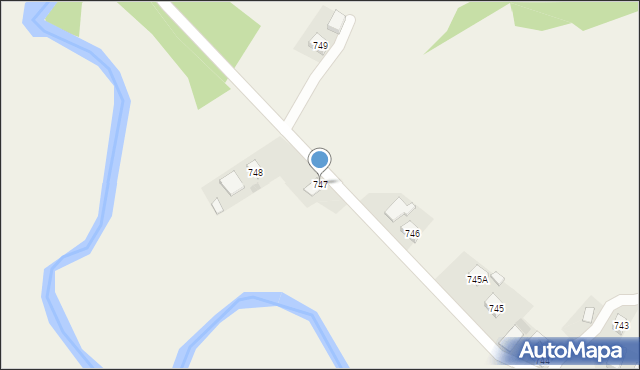 Godowa, Godowa, 747, mapa Godowa