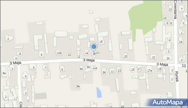Godziesze Wielkie, Godziesze Wielkie, 16, mapa Godziesze Wielkie