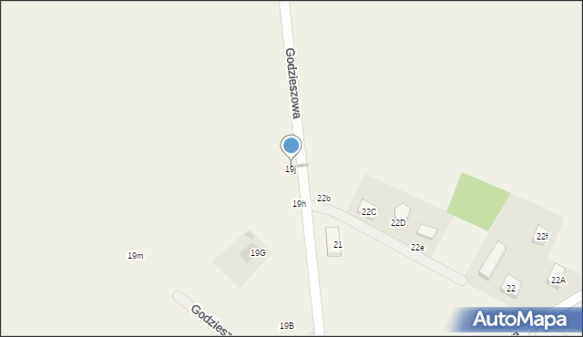 Godzieszowa, Godzieszowa, 19j, mapa Godzieszowa