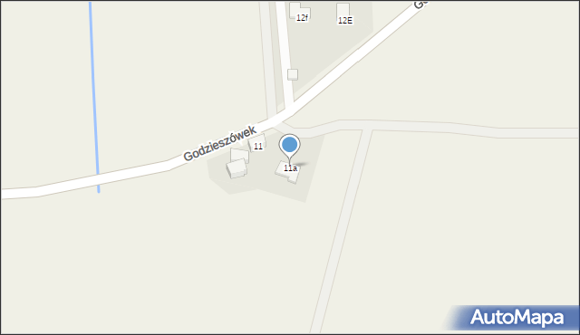 Godzieszówek, Godzieszówek, 11a, mapa Godzieszówek