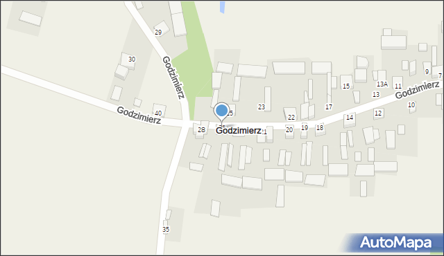 Godzimierz, Godzimierz, 26, mapa Godzimierz