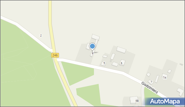 Godzimierz, Godzimierz, 4, mapa Godzimierz