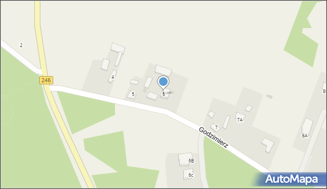 Godzimierz, Godzimierz, 6, mapa Godzimierz