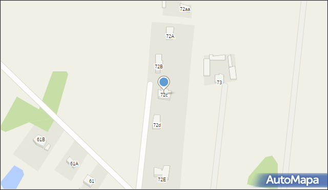 Godziszewy, Godziszewy, 72c, mapa Godziszewy