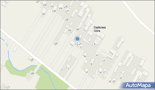 Godziszów, Godziszów Drugi, 1, mapa Godziszów