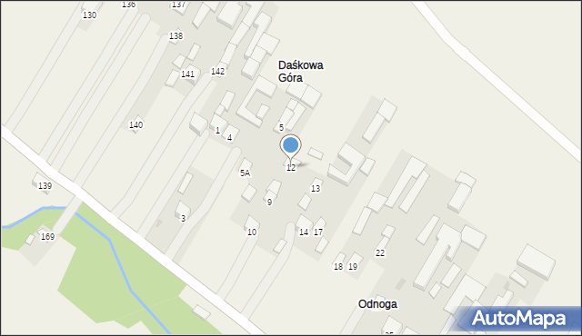 Godziszów, Godziszów Drugi, 12, mapa Godziszów