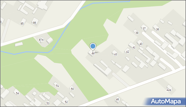 Godziszów, Godziszów Trzeci, 44, mapa Godziszów