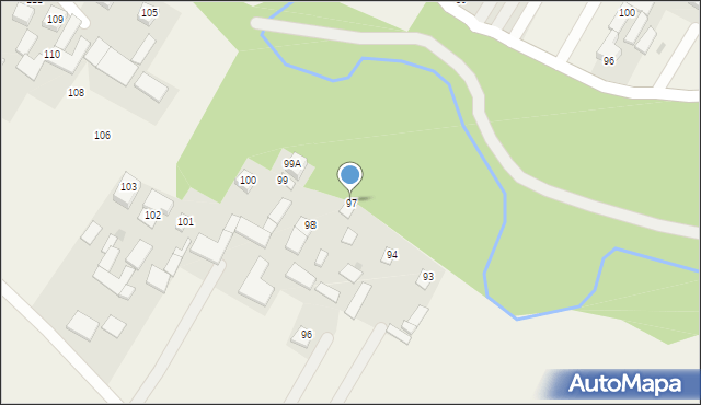 Godziszów, Godziszów Trzeci, 97, mapa Godziszów