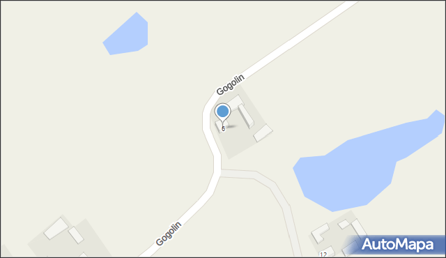 Gogolin, Gogolin, 6, mapa Gogolin