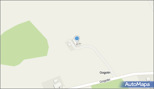 Gogolin, Gogolin, 10, mapa Gogolin