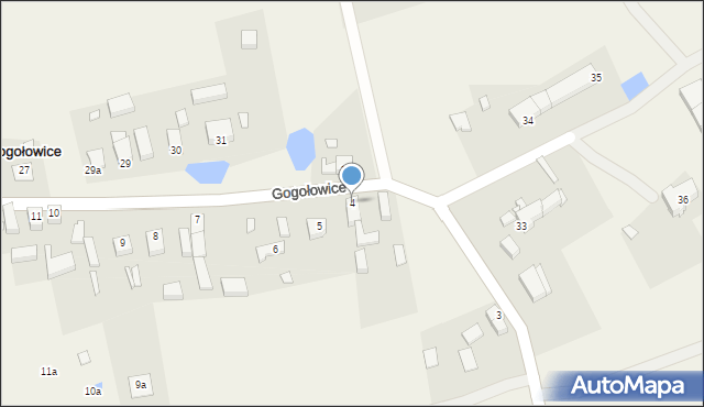 Gogołowice, Gogołowice, 4, mapa Gogołowice