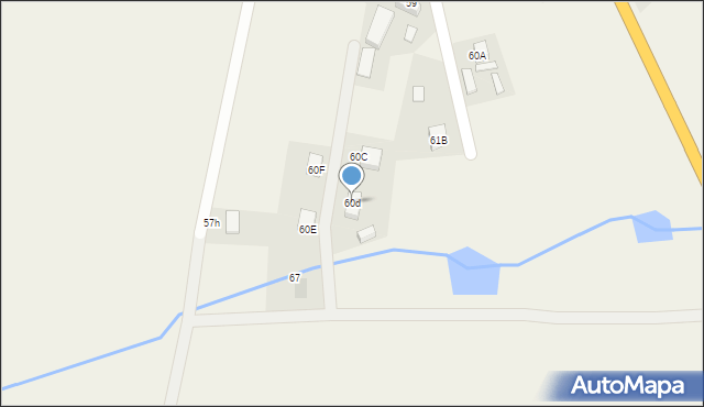Gogołowice, Gogołowice, 60d, mapa Gogołowice