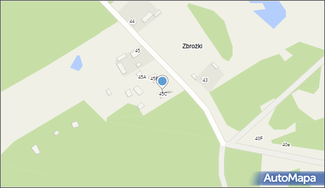 Gójszcz, Gójszcz, 45C, mapa Gójszcz