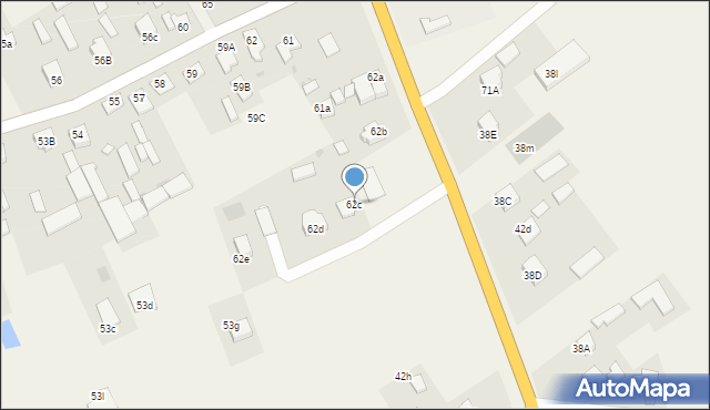 Gołaszyn, Gołaszyn, 62c, mapa Gołaszyn