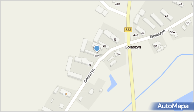 Gołaszyn, Gołaszyn, 39A, mapa Gołaszyn
