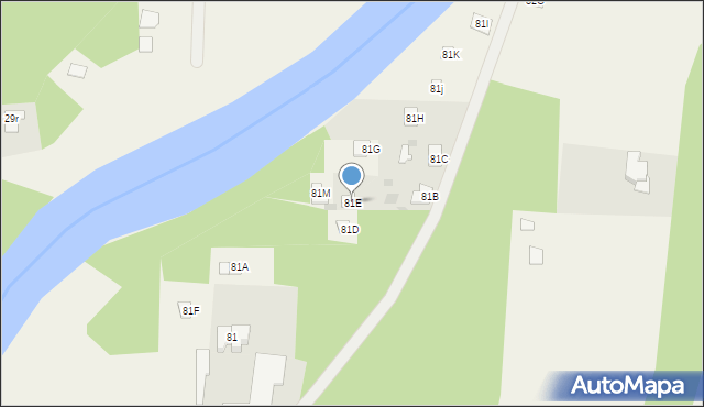 Goławice Pierwsze, Goławice Pierwsze, 81E, mapa Goławice Pierwsze