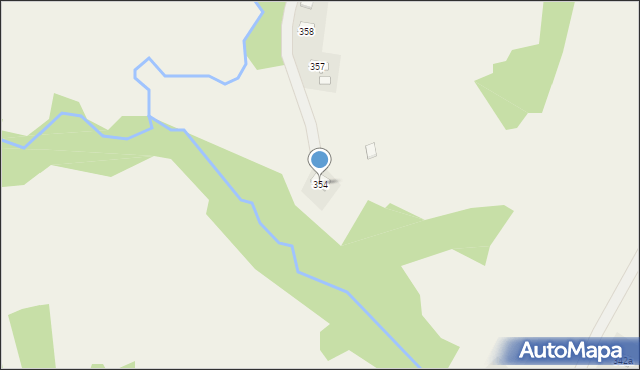 Golcowa, Golcowa, 354, mapa Golcowa