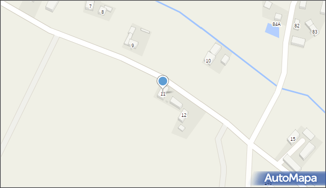 Gołębice, Gołębice, 11, mapa Gołębice