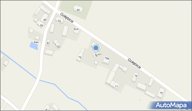 Gołębice, Gołębice, 78, mapa Gołębice